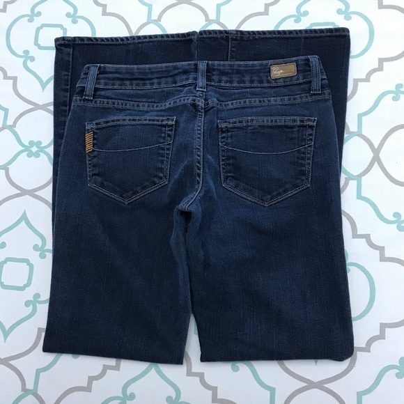 💙👖BEAUTIFUL PAIGE JEAN👖💙28 5/6 29” DARK PETITE - Picture 2 of 8